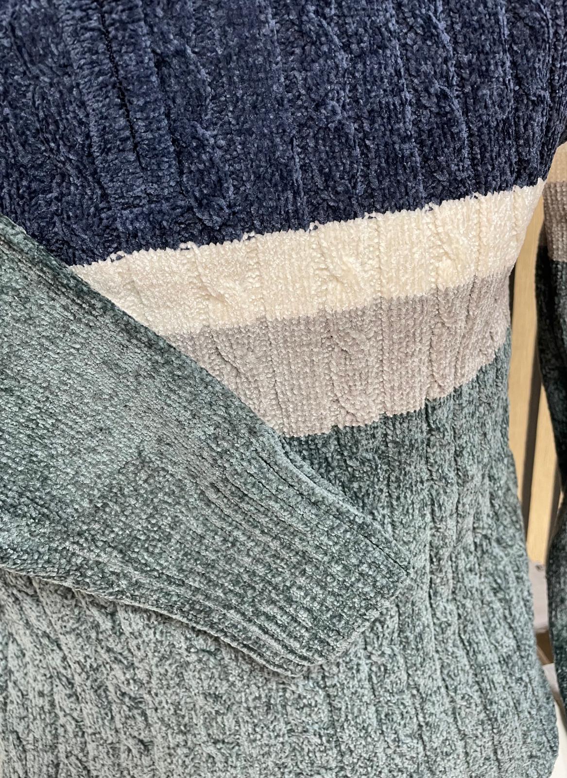 Suéter de chenilla verde Pack