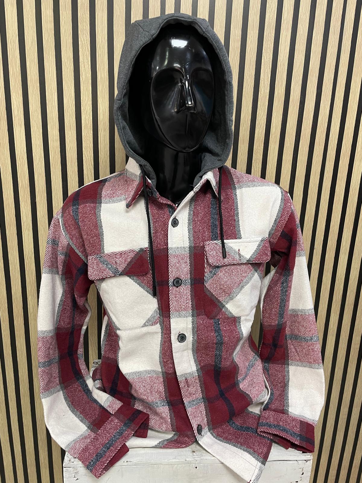 Sobrecamisa burdeos Jack