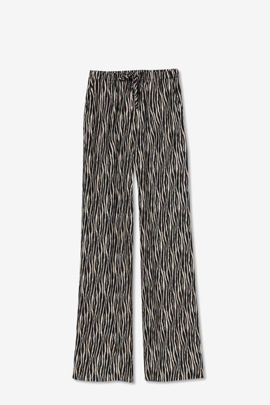 Pantalón fluido Zebra