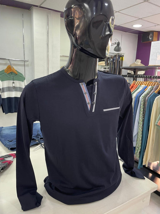 Camiseta navy Andrid