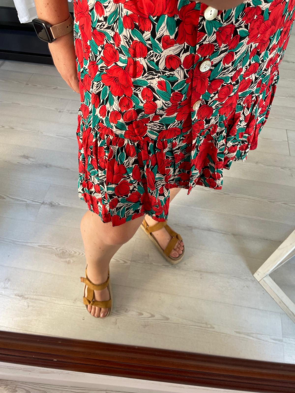Vestido rojo Aurora