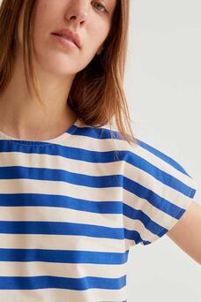 Top Bamboo azul