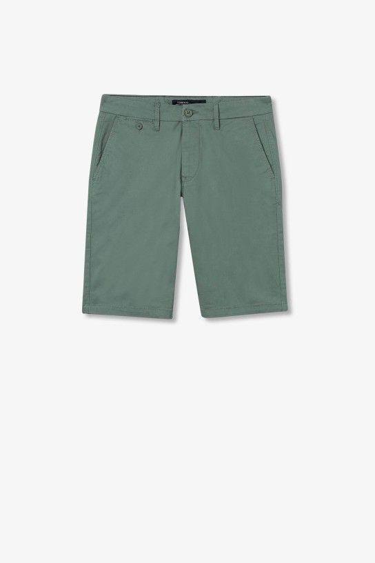 Bermuda slim 35 verde