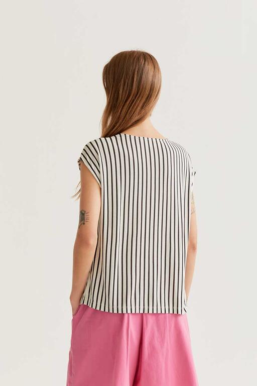 Blusa rayas negras