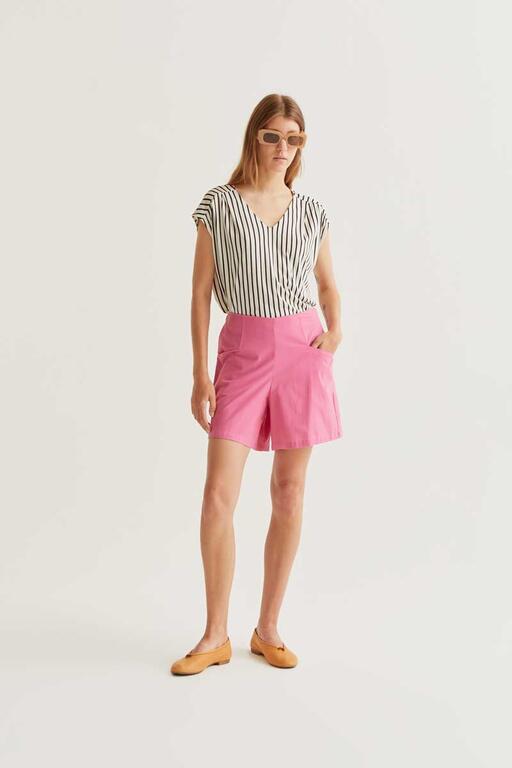 Blusa rayas negras