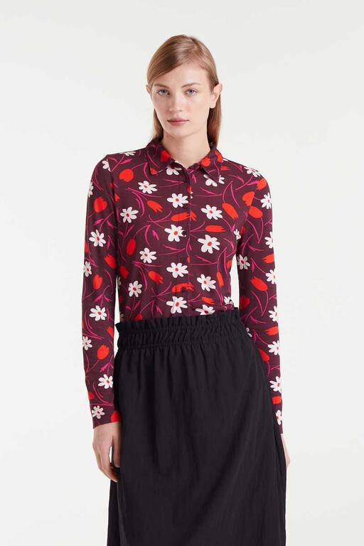 Camisa estampada Tulip