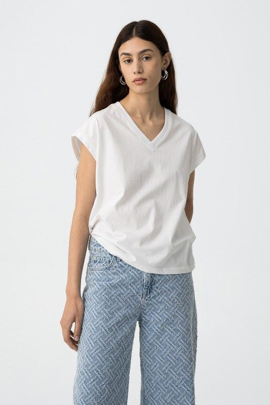 T-M.👉Camiseta blanca Charlize