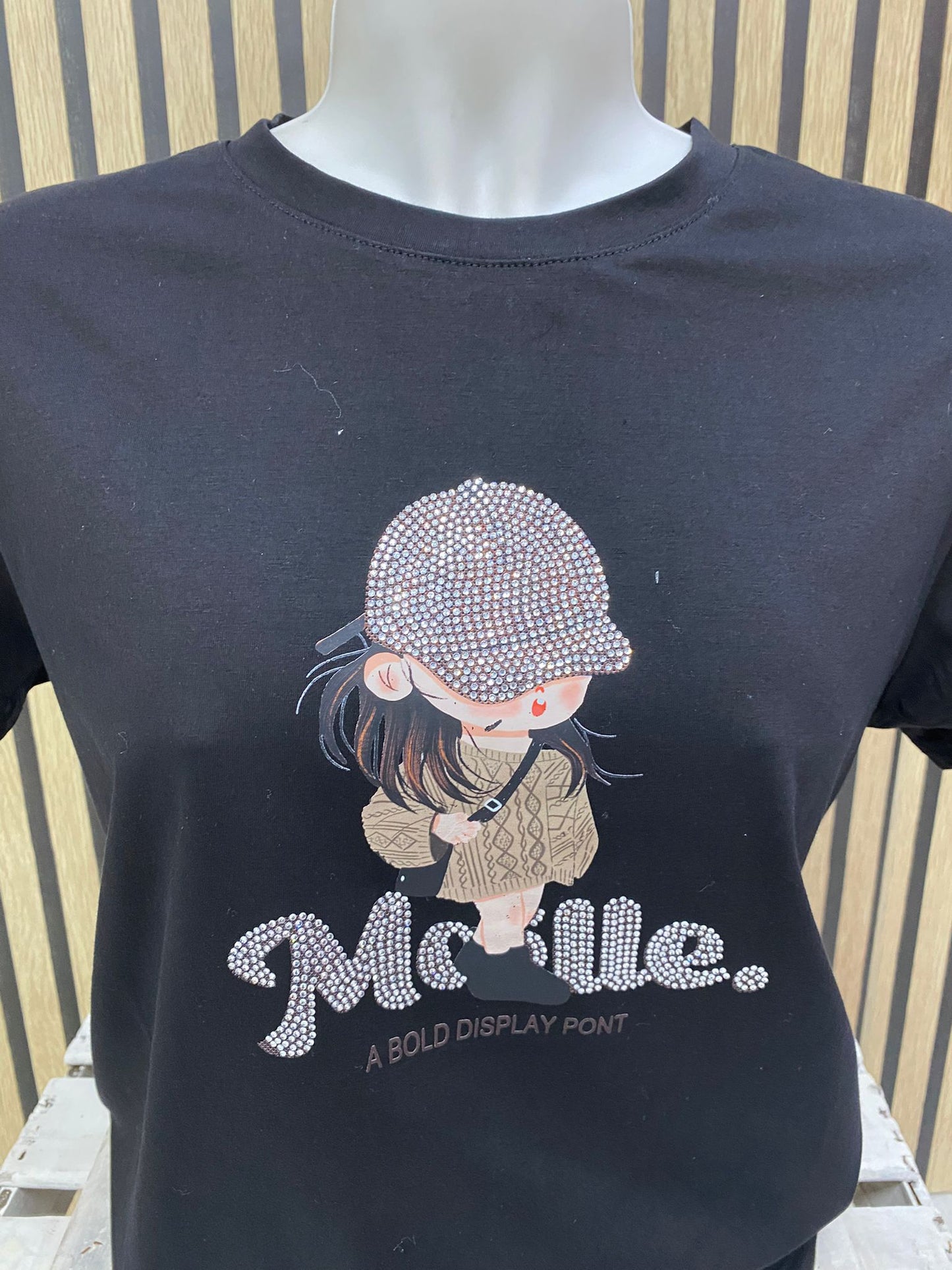 Camiseta negro Enzi