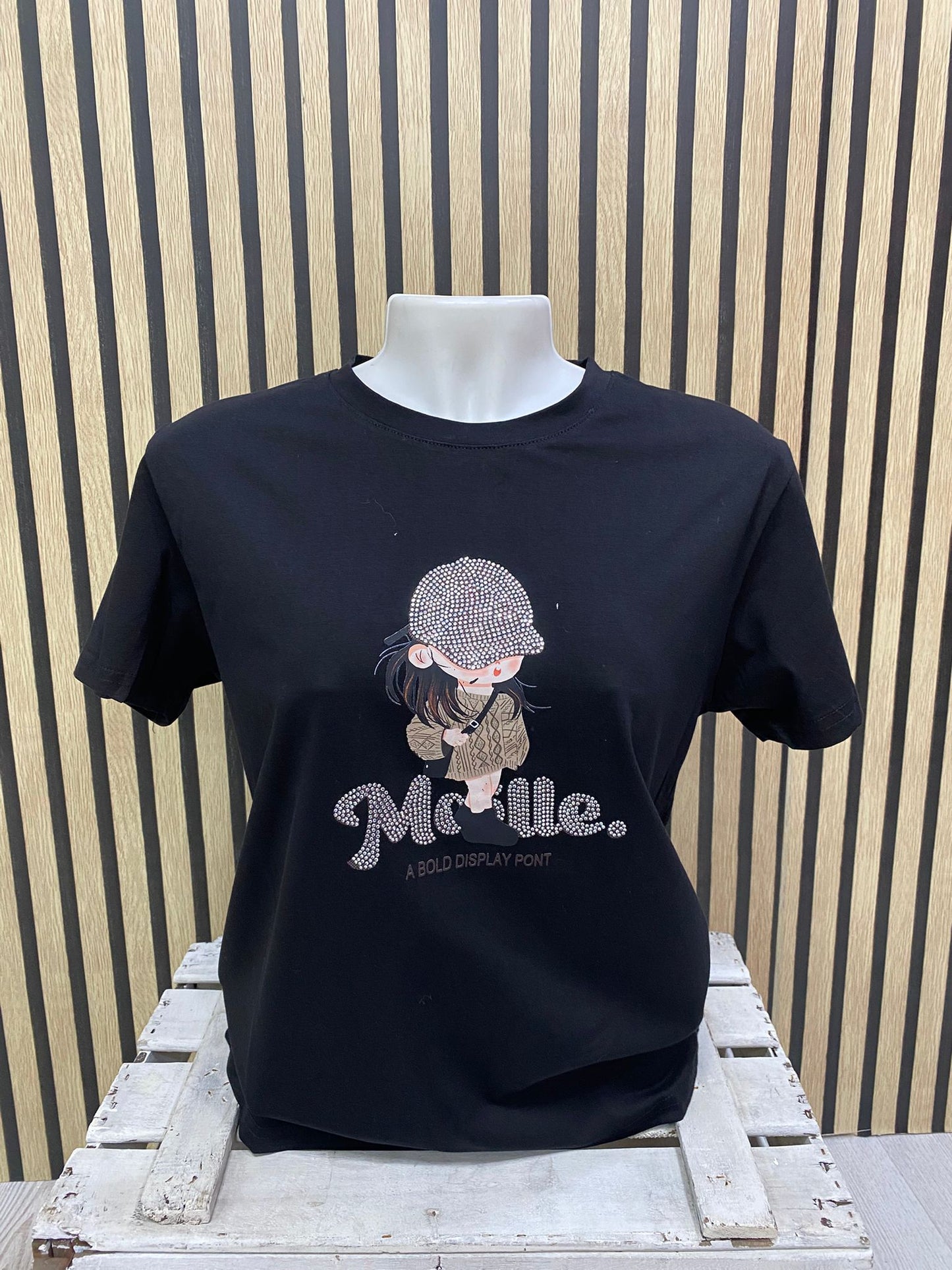 Camiseta negro Enzi