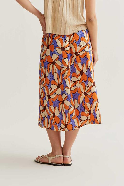Falda midi Marigold