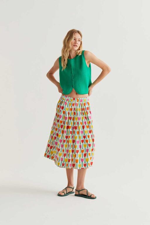 Falda tulipa