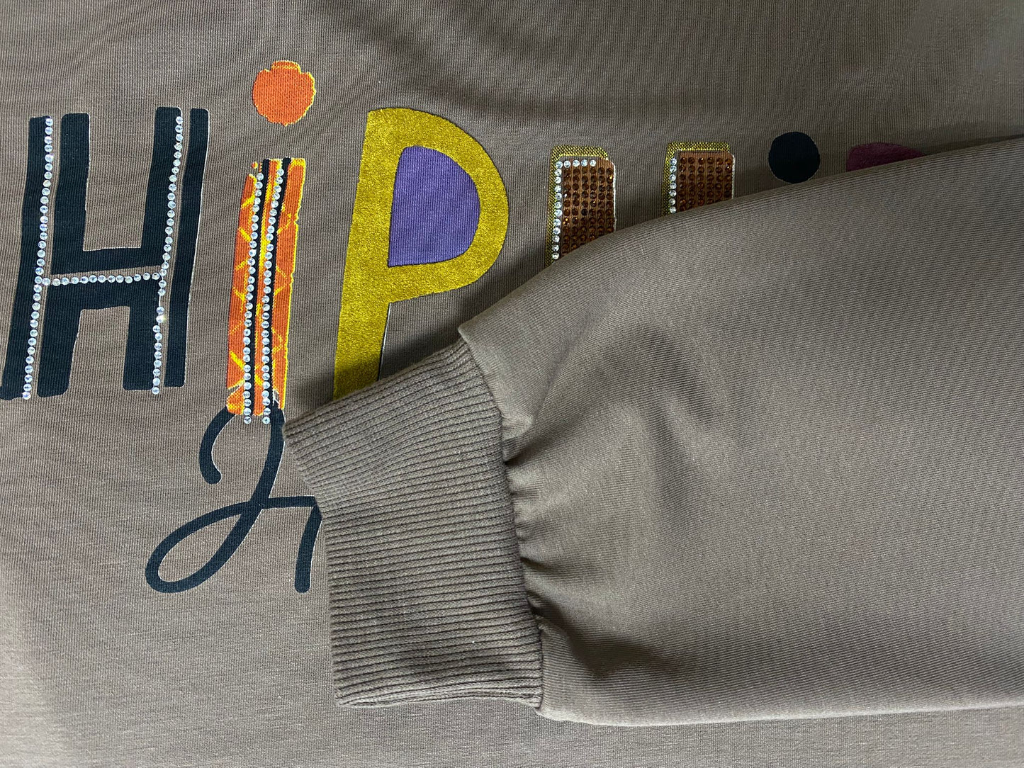 Sudadera marrón Hip