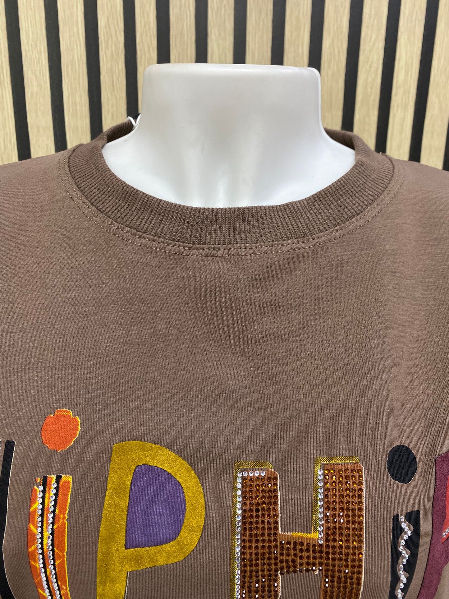 Sudadera marrón Hip