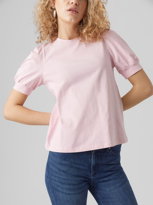 Camiseta coral Kerry rosa