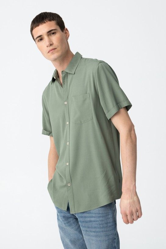 Camisa de viscosa Mack