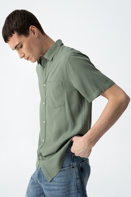 Camisa de viscosa Mack
