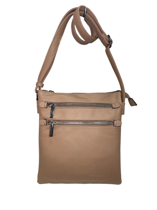 Bolso bandolera camel Maiko