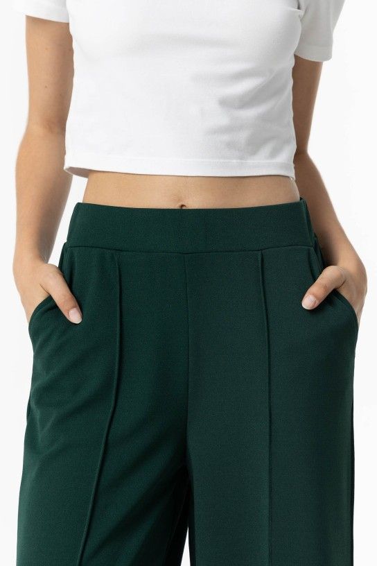 Pantalón ancho verde Manola