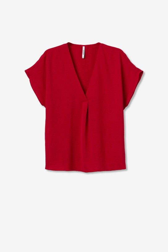 Camiseta satinada Maxine