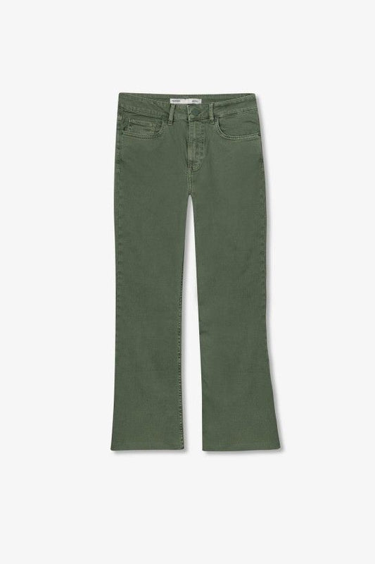 Vaquero cropped Megan  96 Verde