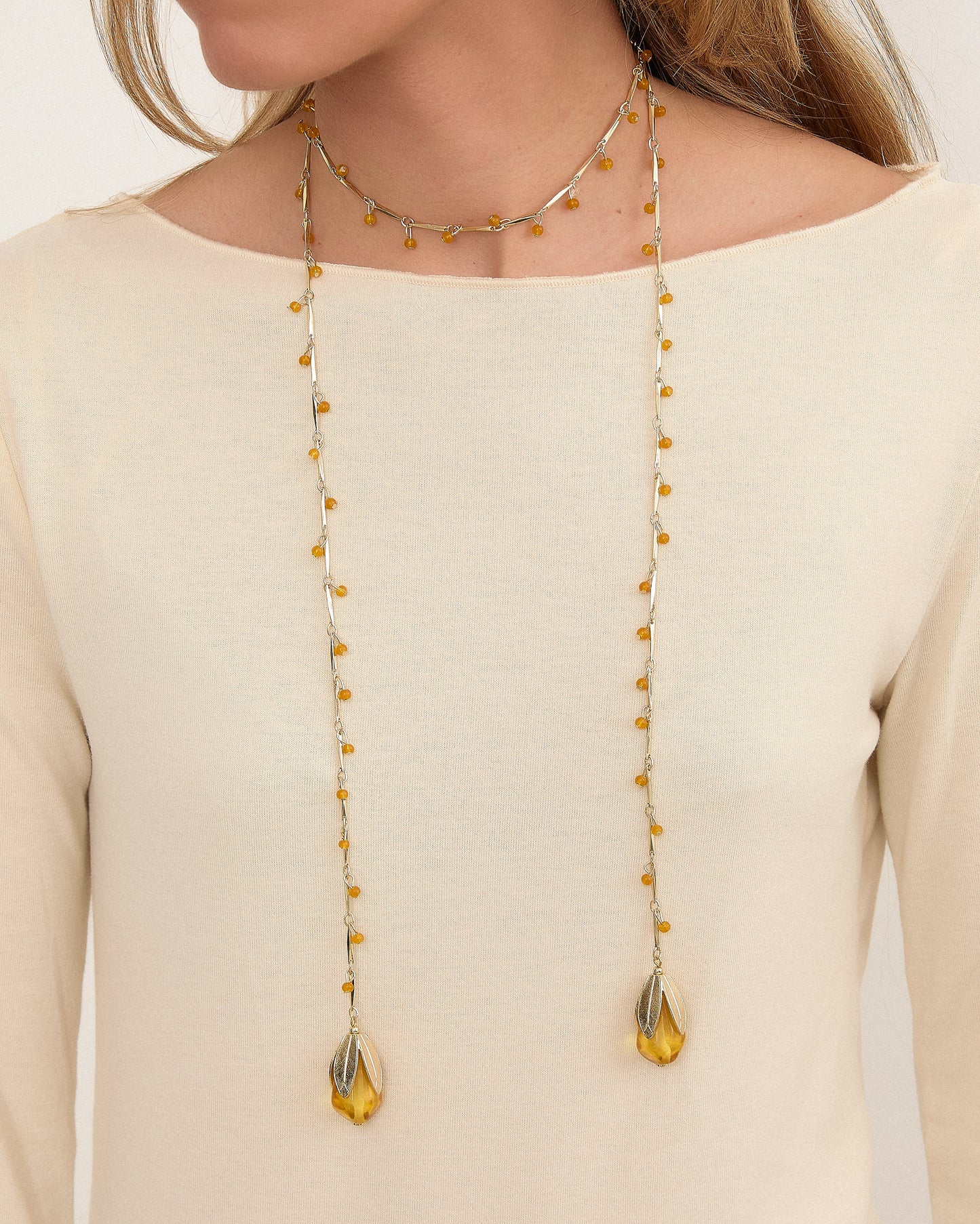 COLLAR PRUNE AMBAR