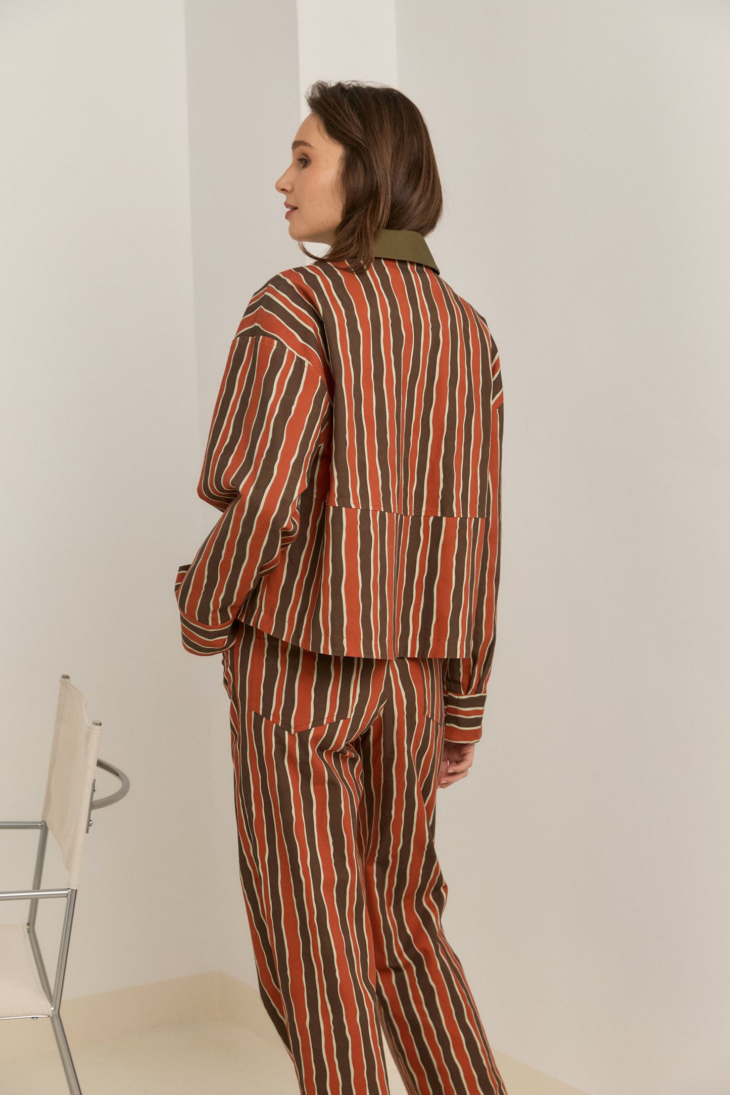 PANTALÓN BOND TEJA