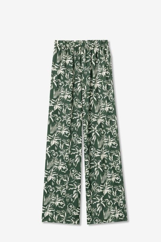 Pantalón estampado verde Nolita