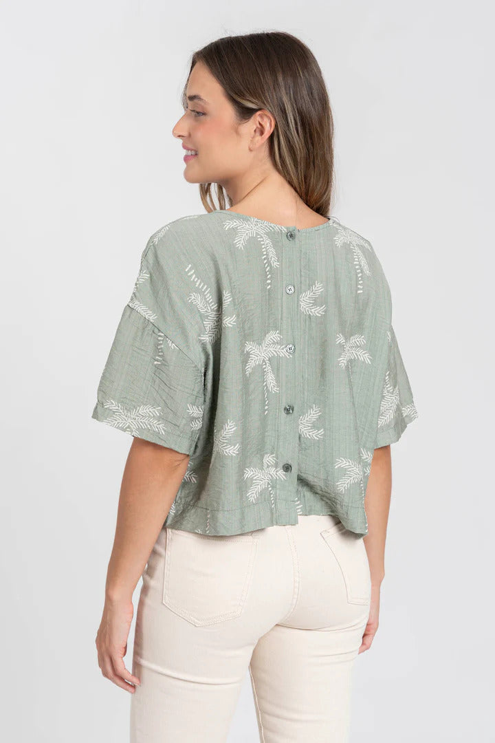 Blusa estampada Palm