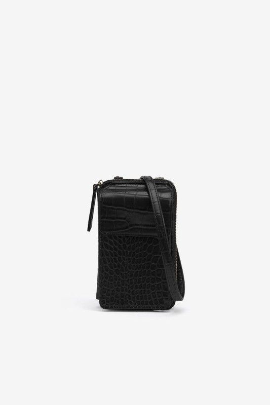 Bolso monedero negro Rosalie