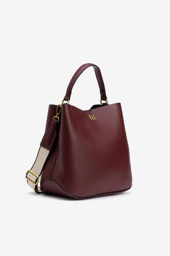 Bolso burdeos Sarah