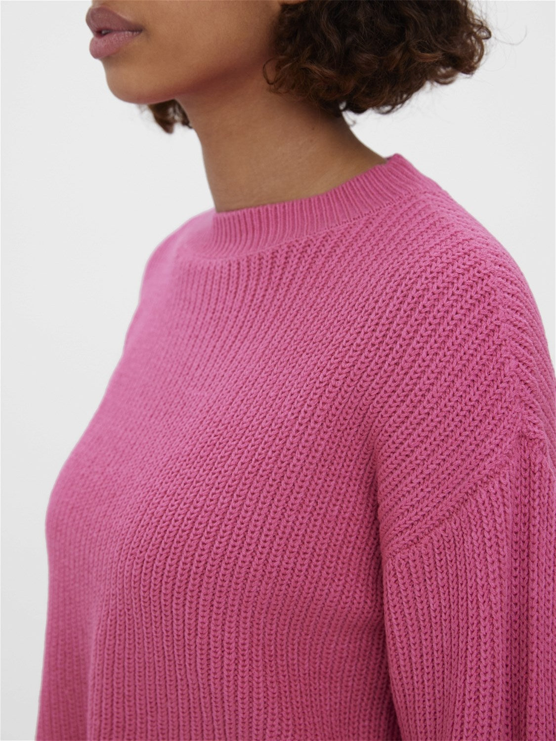 Jersey de punto rosa Sayla