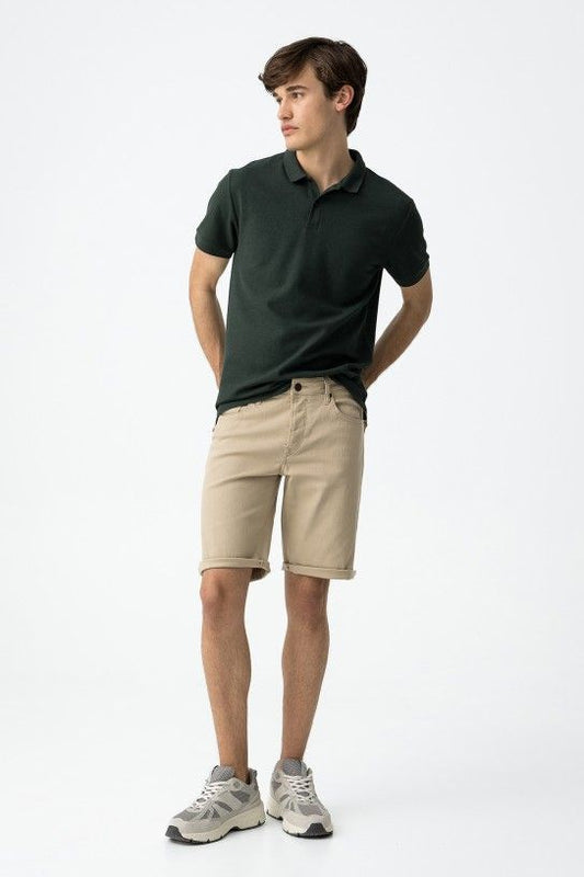 Bermuda slim beig