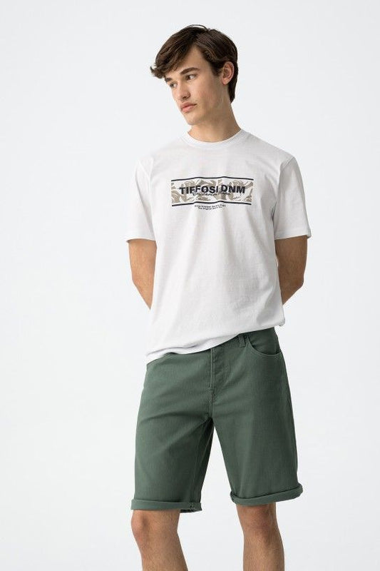Bermuda slim verde