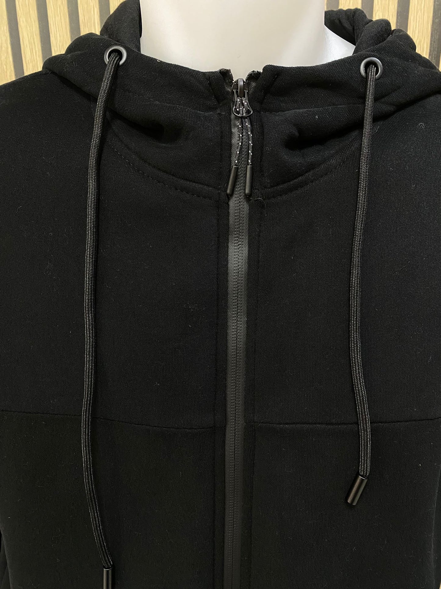 Sudadera abierta negra Stan