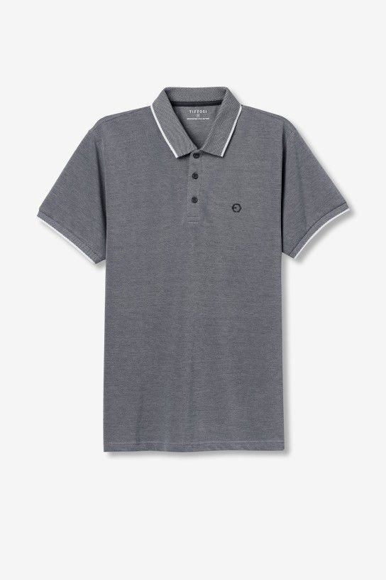 Polo azul marino Theo