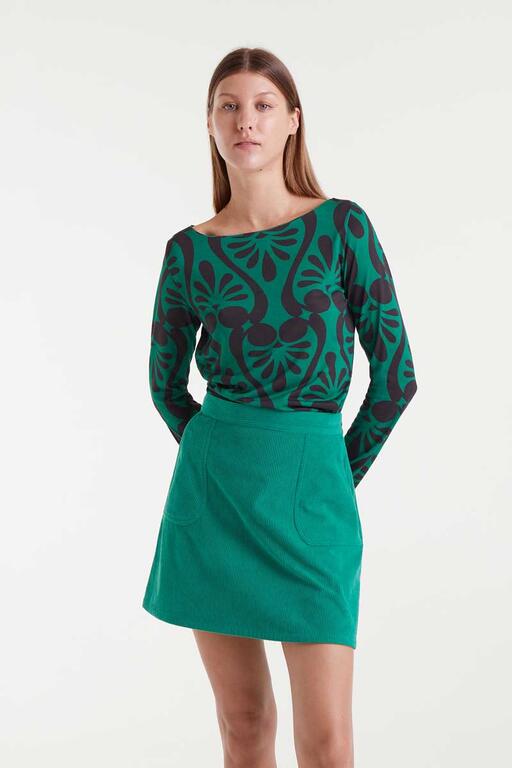 Top estampado Baroque