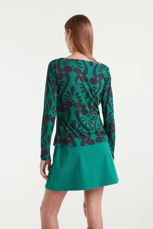 Top estampado Baroque