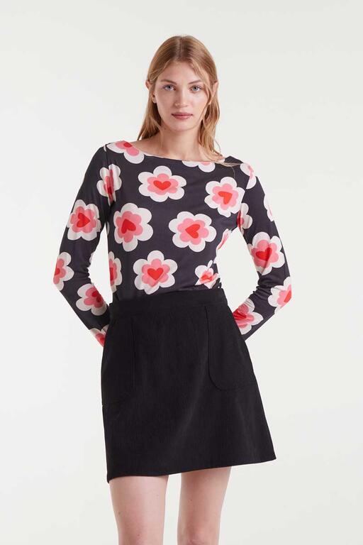 Top estampado SweetHeart