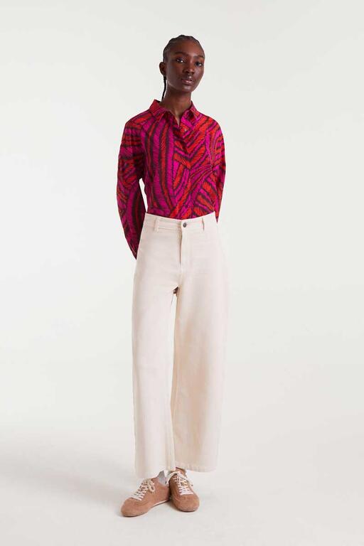 Pantalón vaquero blanco