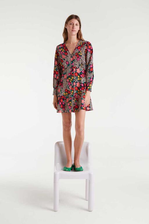Vestido estampado Giardino