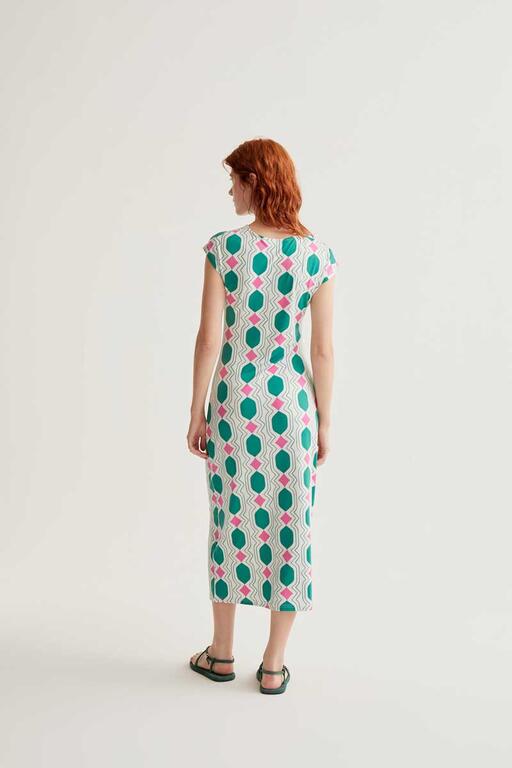 Vestido largo Geometric