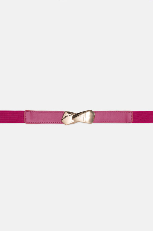 Cinturón elástico rosa Ameli